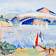 Sailing off Angel Island